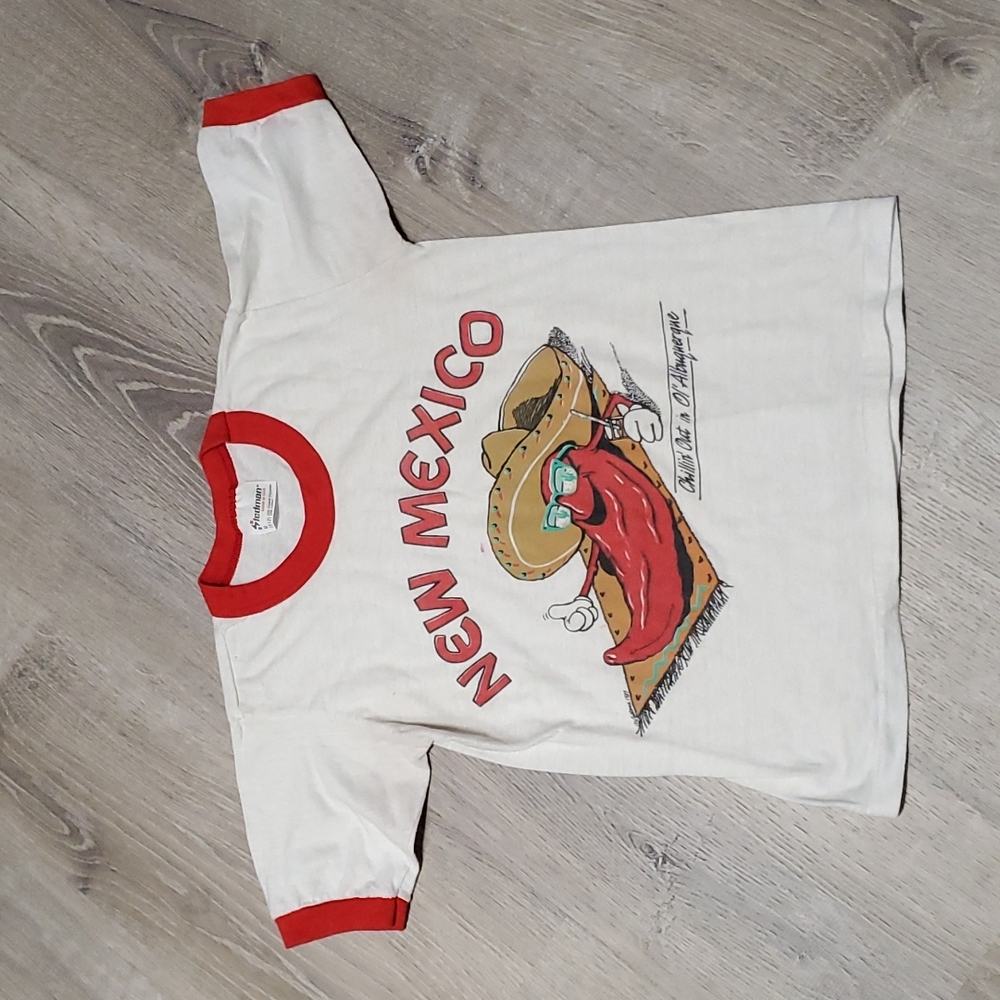 Vintage Stedman New Mexico cotton blend t-shirt graphic kids size M